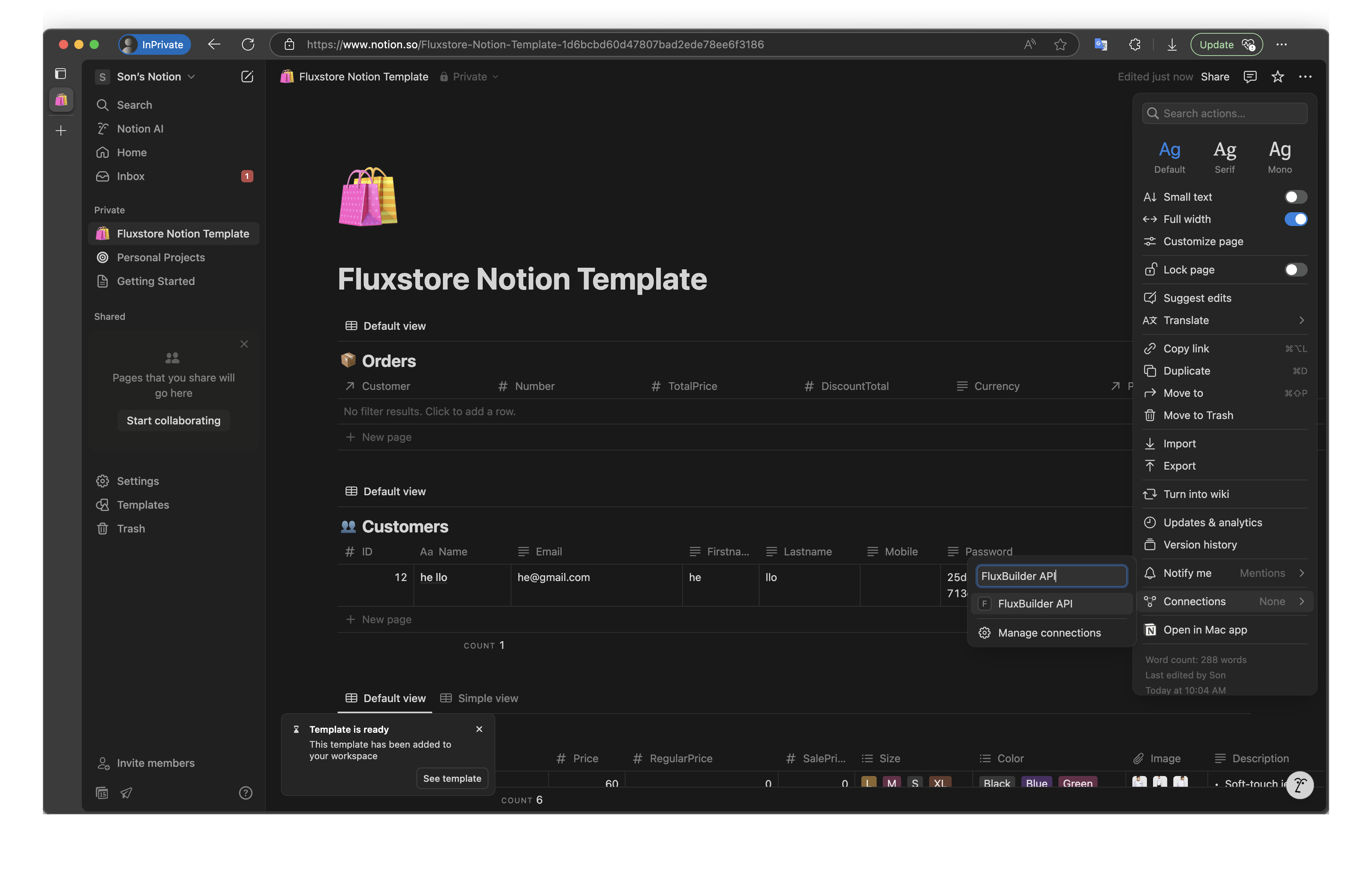 Notion API Settings Document FluxBuilder An Ultimate Approach For 